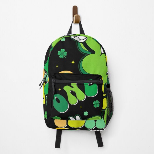 Item preview, One Lucky Teacher Retro Shamrock Leprechaun St Patricks Day School Art designed and sold by Altenpendinton.