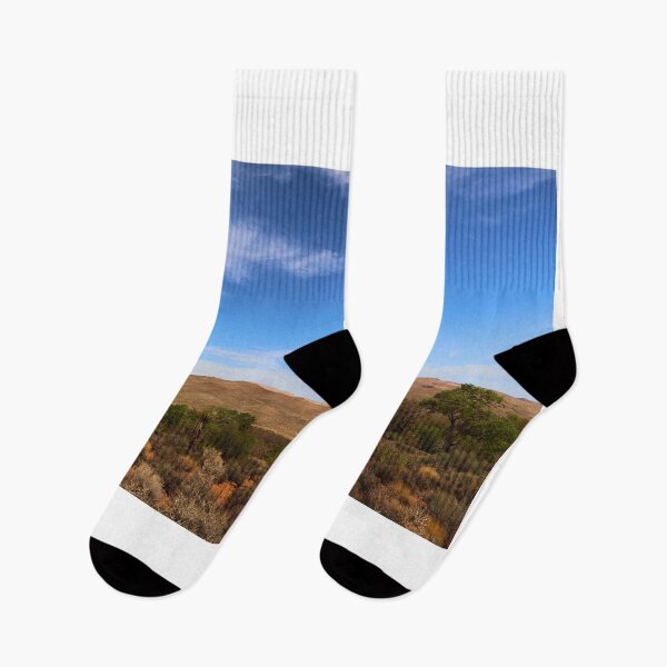 Item preview, Vast Desert Landscape Under Blue Sky designed and sold by Phakade's Photos.