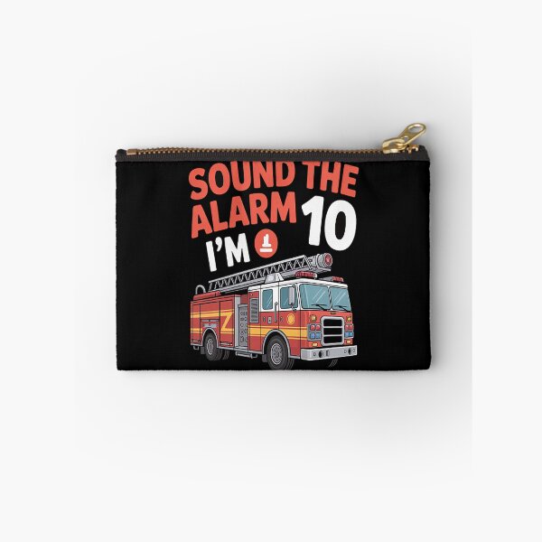 Item preview, Sound The Alarm I'm 10th Birthday Fire Truck Firefighter 10 designed and sold by mandiana.