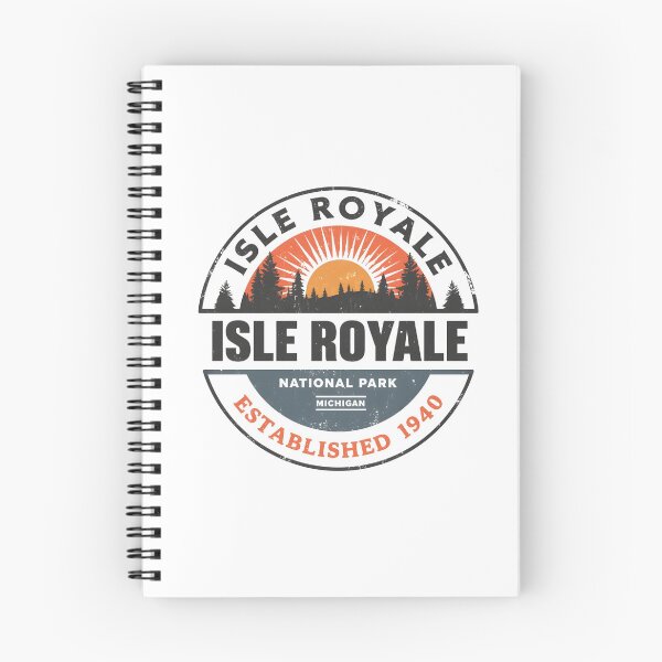Item preview, Isle Royale National Park - Michigan designed and sold by GoodOldVintage.