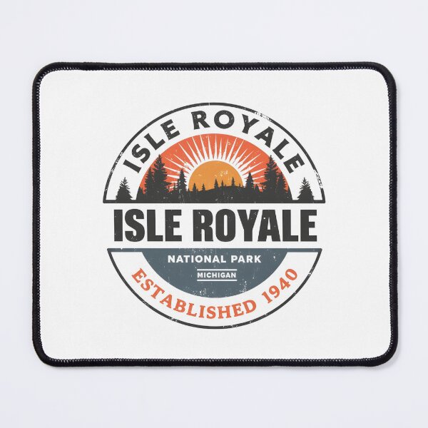 Item preview, Isle Royale National Park - Michigan designed and sold by GoodOldVintage.