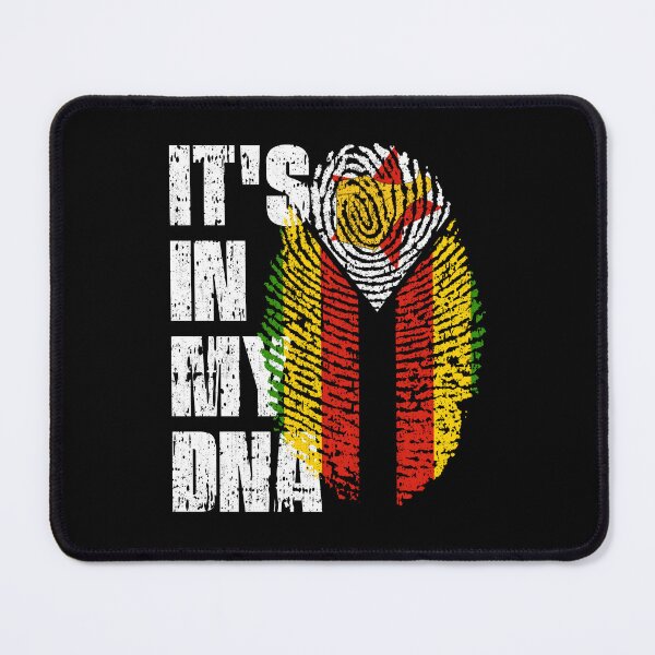 Item preview, IT'S IN MY DNA Zimbabwe Flag Roots designed and sold by CosmoKitsch.