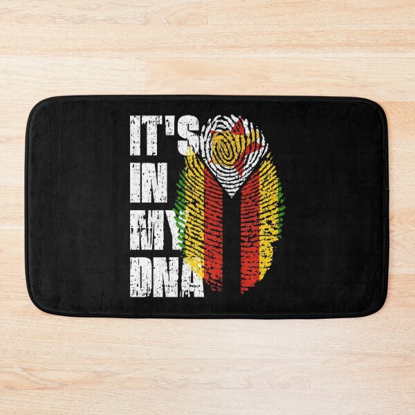 Item preview, IT'S IN MY DNA Zimbabwe Flag Roots designed and sold by CosmoKitsch.