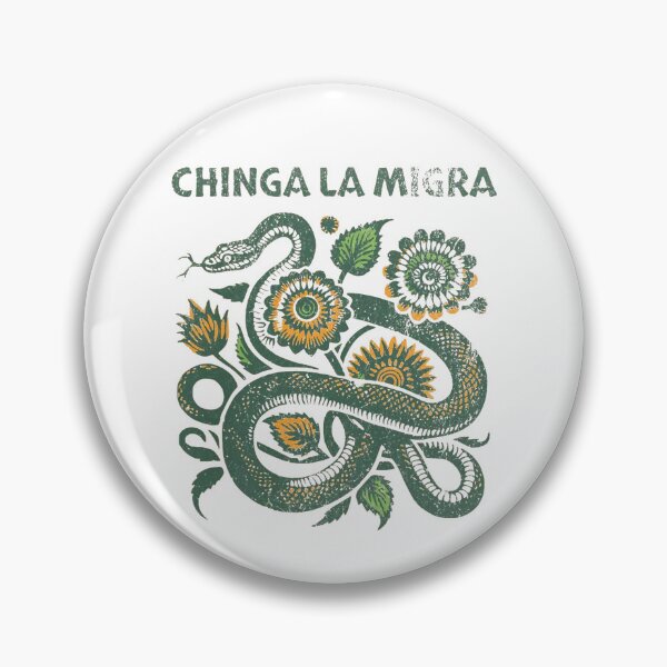 Item preview, Chinga La Migra Pro Immigration Fascism Human Rights designed and sold by RobertKnow.