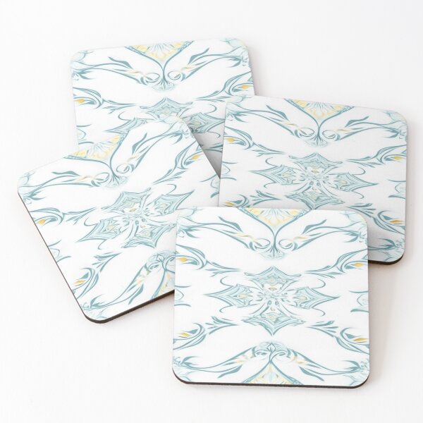 Item preview, Whispering Water Petal – Yellow & Turquoise Elegance designed and sold by Colorshow-relax.