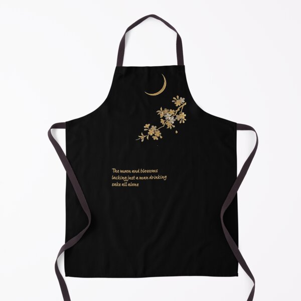 Item preview, Golden Solitude: Bashō’s Moon, Blossoms, and the Perfect Sake Moment designed and sold by FreiherrPK.