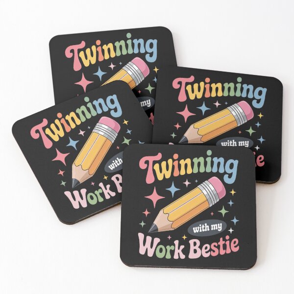 Item preview, Twinning With My Work Bestie Spirit Week Best Friend Twin designed and sold by HaiharryCartoon.