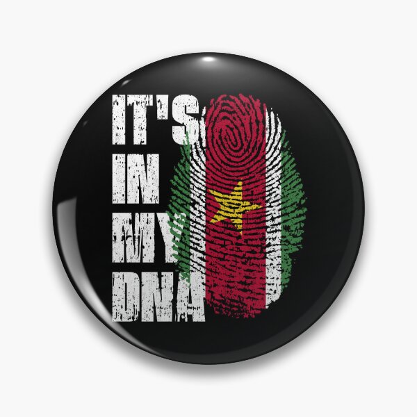Item preview, IT'S IN MY DNA Suriname Flag Roots designed and sold by CosmoKitsch.