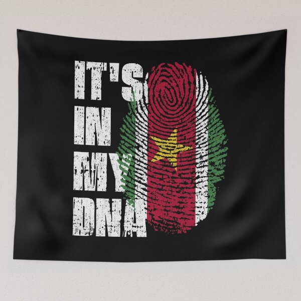 Item preview, IT'S IN MY DNA Suriname Flag Roots designed and sold by CosmoKitsch.