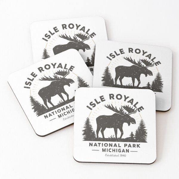 Item preview, Isle Royale National Park - Michigan designed and sold by GoodOldVintage.