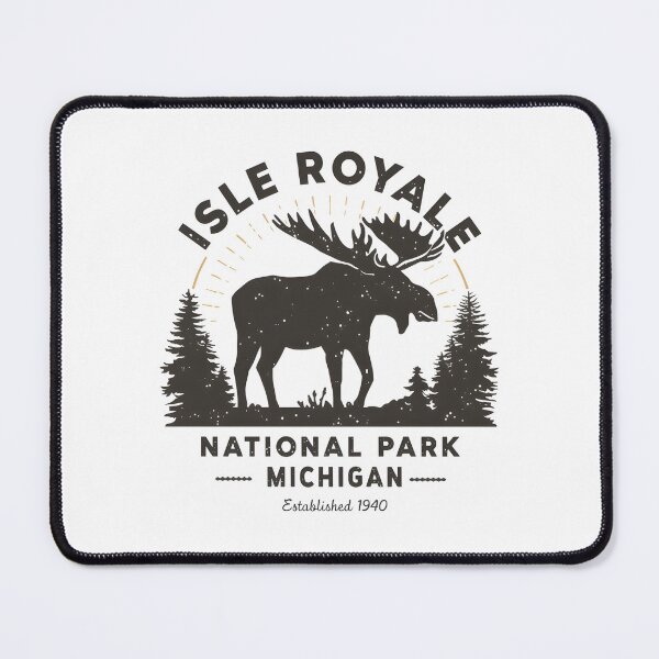 Item preview, Isle Royale National Park - Michigan designed and sold by GoodOldVintage.