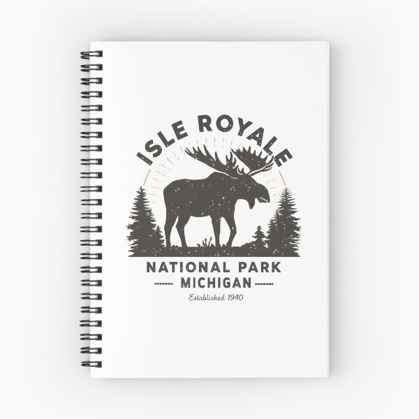 Item preview, Isle Royale National Park - Michigan designed and sold by GoodOldVintage.