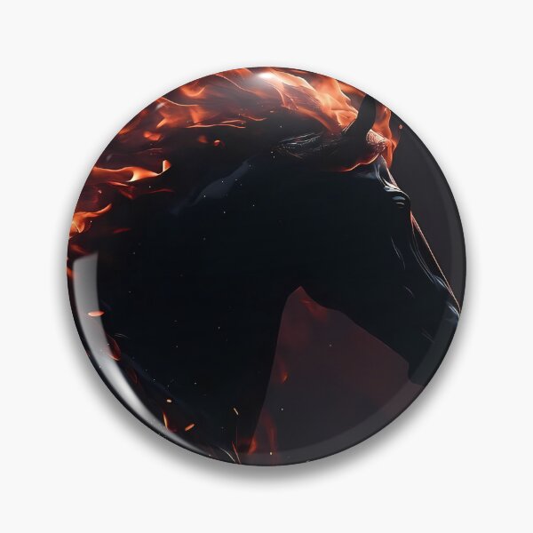 Item preview, Inferno Horse Illustration (image size 7840x11680) designed and sold by Digital-Davinci.