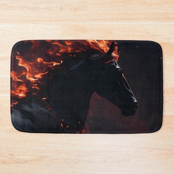 Item preview, Inferno Horse Illustration (image size 7840x11680) designed and sold by Digital-Davinci.