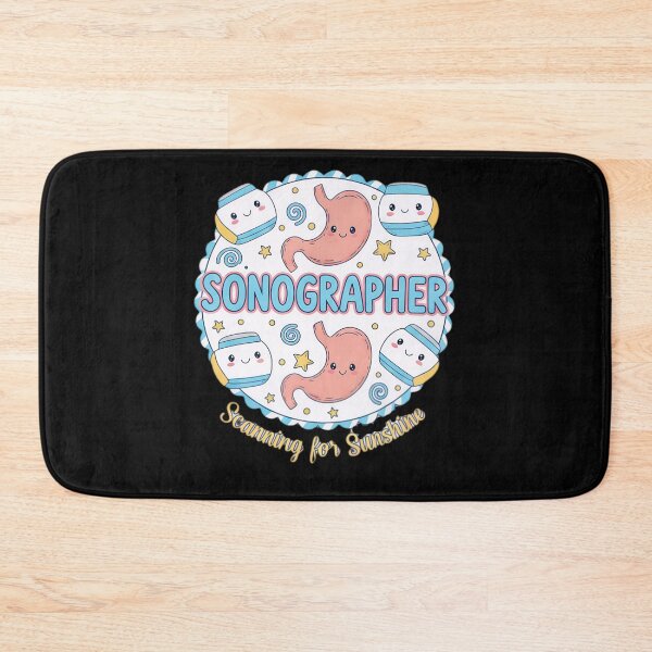Item preview, Kawaii Sonographer Scanning for Sunshine | Cute Ultrasound Tech Art designed and sold by MyProfessionaltees.