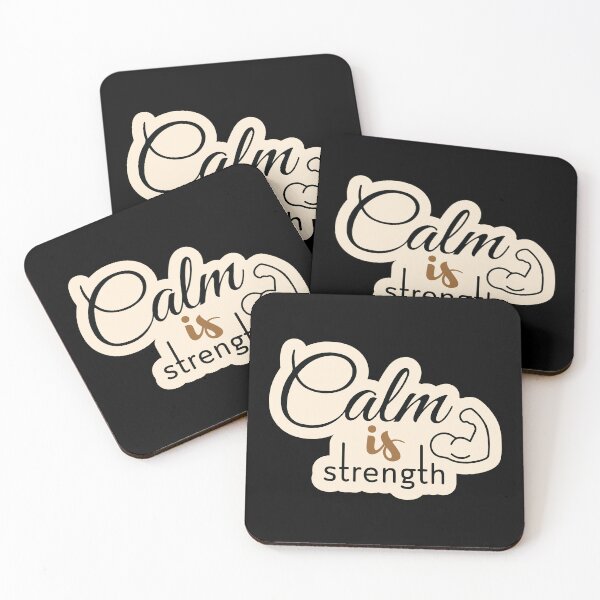 Item preview, Calm is strength2 designed and sold by Cushy Digital.