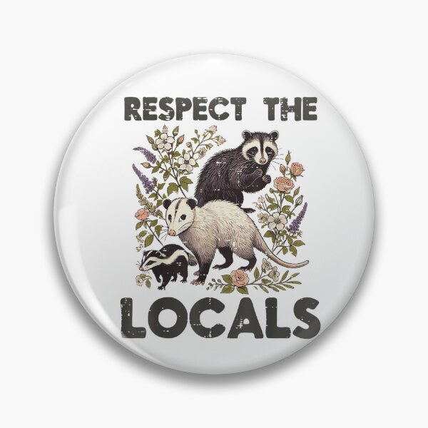 Item preview, Opossum Respect Locals Raccoon Skunk Possum Men Women Kids  , Opossum Gift For Mom Dad Kids designed and sold by Opossum GIFT ★★★★★.