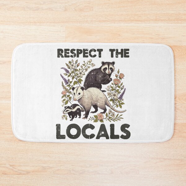 Item preview, Opossum Respect Locals Raccoon Skunk Possum Men Women Kids  , Opossum Gift For Mom Dad Kids designed and sold by Opossum GIFT ★★★★★.