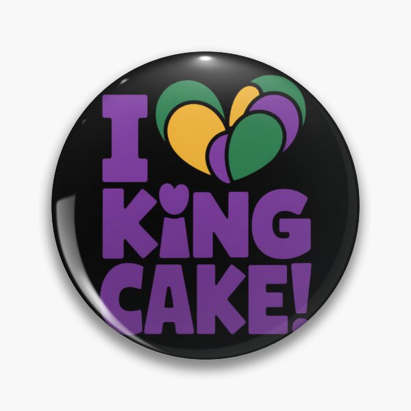 Item preview, I Love King Cake - Cute King Cake designed and sold by LittleBO5.