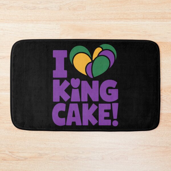 Item preview, I Love King Cake - Cute King Cake designed and sold by LittleBO5.