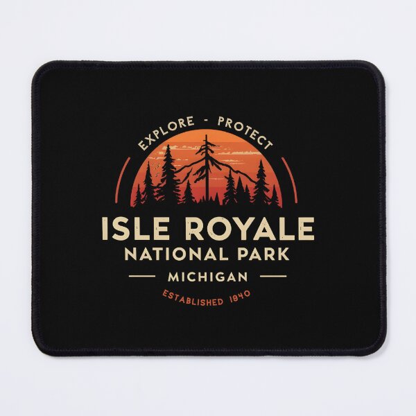 Item preview, Isle Royale National Park - Michigan designed and sold by GoodOldVintage.
