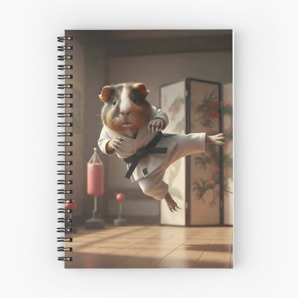 Item preview, Martial Arts Guinea Pig designed and sold by Running-Duck.