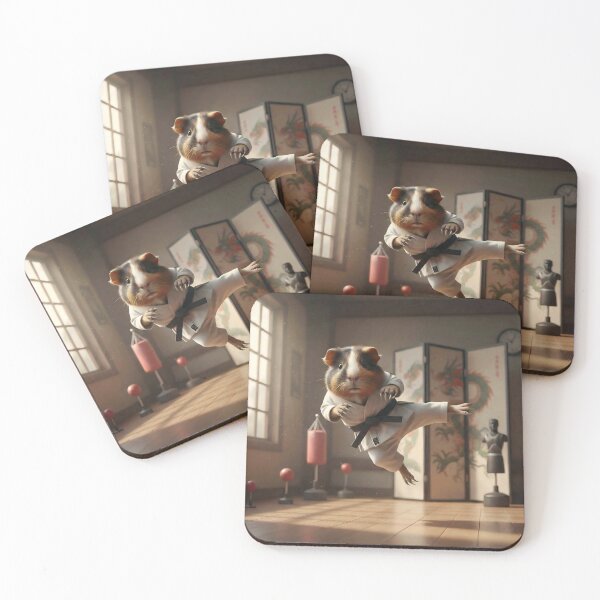Item preview, Martial Arts Guinea Pig designed and sold by Running-Duck.