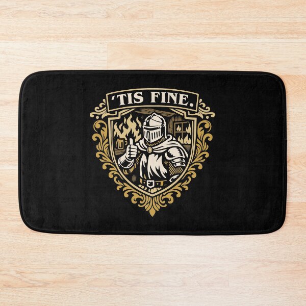 Item preview, Medieval Meme Tis Fine Knightcore Dark Humor designed and sold by pixeptional.
