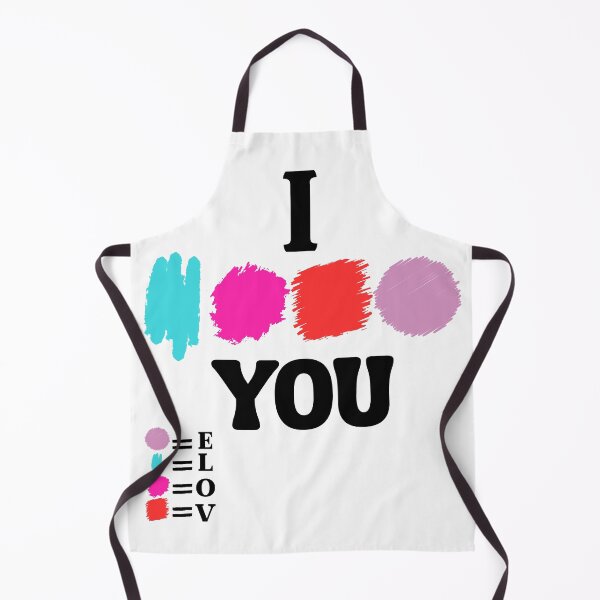 Item preview, Secret Color Code Love Message Abstract Art Cipher designed and sold by axiksa10.