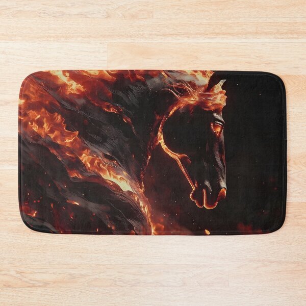 Item preview, Inferno Horse Illustration (image size 7840x11680) designed and sold by Digital-Davinci.