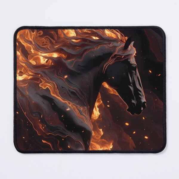Item preview, Inferno Horse Illustration (image size 7840x11680) designed and sold by Digital-Davinci.