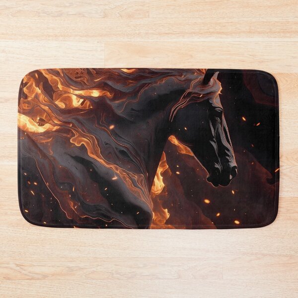 Item preview, Inferno Horse Illustration (image size 7840x11680) designed and sold by Digital-Davinci.