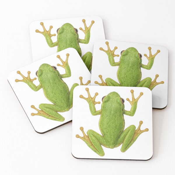 Item preview, tree frog sticker cat prank designed and sold by octozap.