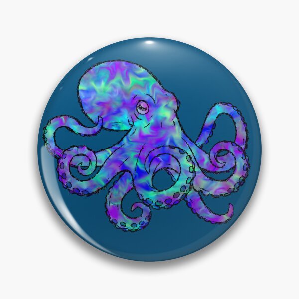 Item preview, Psychedelic Octopus designed and sold by BeJahMan.