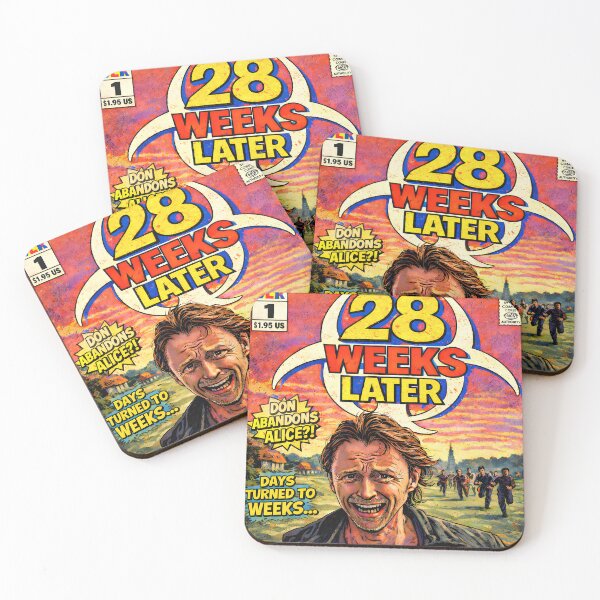 Item preview, 28 WEEKS LATER COMIC COVER PRINT IN A HOUSE IN A HEARTBEAT designed and sold by Campbell0395.