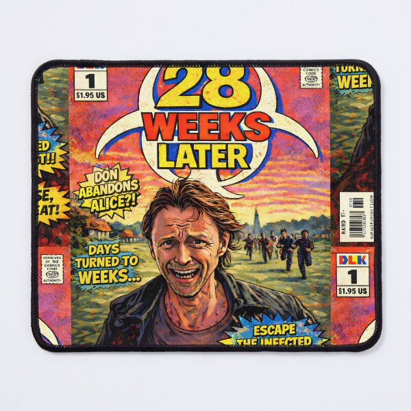 Item preview, 28 WEEKS LATER COMIC COVER PRINT IN A HOUSE IN A HEARTBEAT designed and sold by Campbell0395.