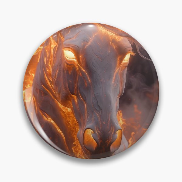 Item preview, Inferno Horse Illustration (image size 7840x11680) designed and sold by Digital-Davinci.