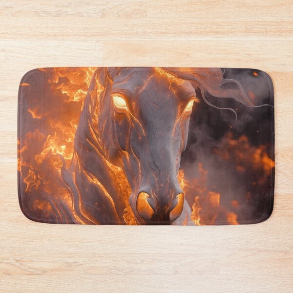 Item preview, Inferno Horse Illustration (image size 7840x11680) designed and sold by Digital-Davinci.