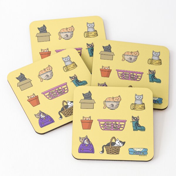 Item preview, Cats in things designed and sold by doodlecats.