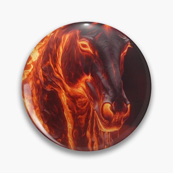 Item preview, Inferno Horse Illustration (image size 7840x11680) designed and sold by Digital-Davinci.