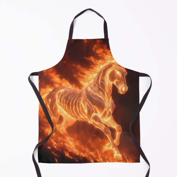 Item preview, Inferno Horse Illustration (image size 7840x11680) designed and sold by Digital-Davinci.