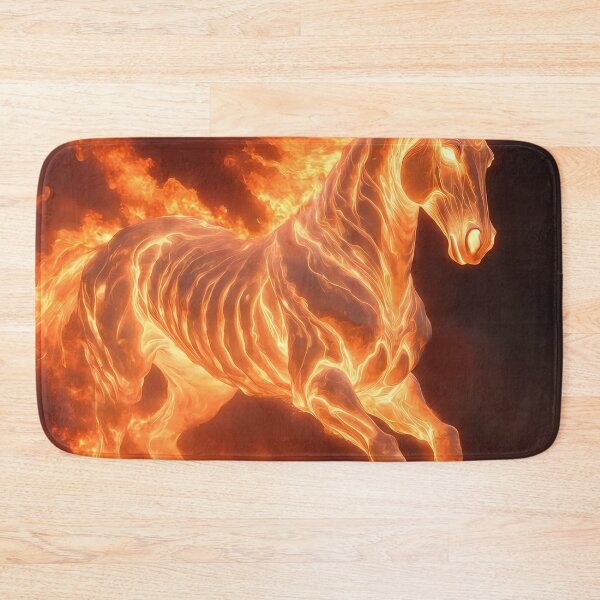 Item preview, Inferno Horse Illustration (image size 7840x11680) designed and sold by Digital-Davinci.