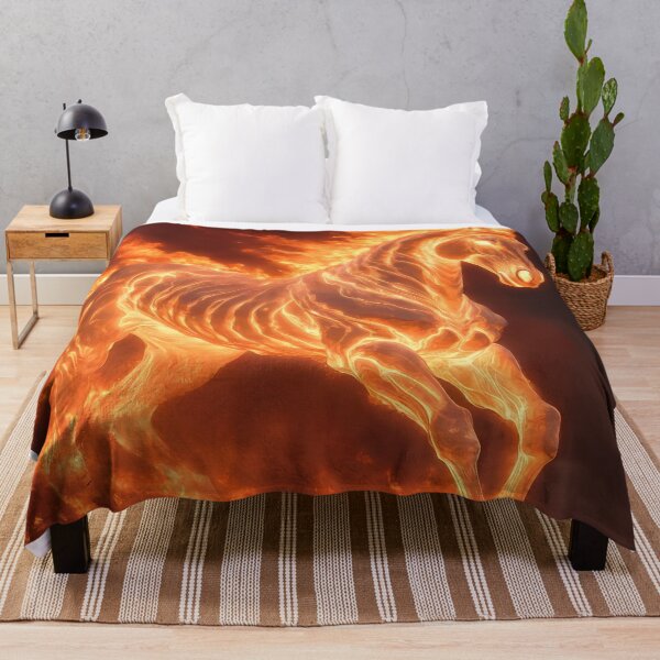 Item preview, Inferno Horse Illustration (image size 7840x11680) designed and sold by Digital-Davinci.