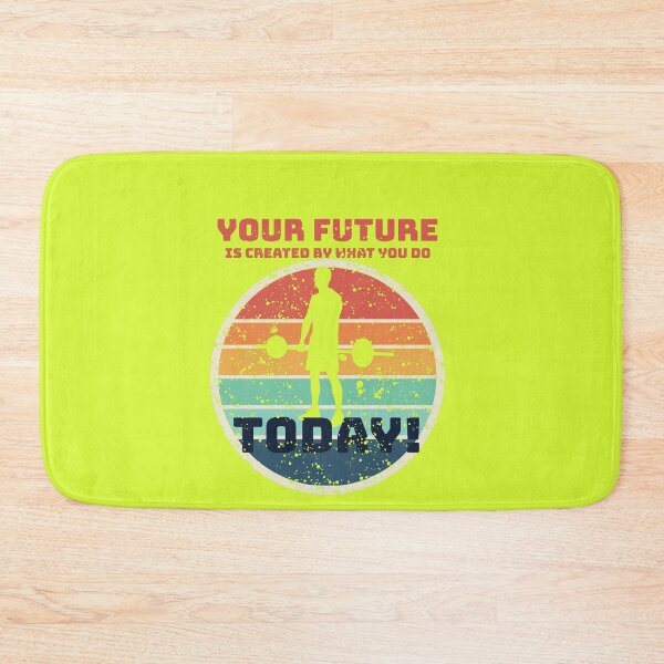 Item preview, Gym Motivation– Your Future Is Created Today designed and sold by positive vibes.