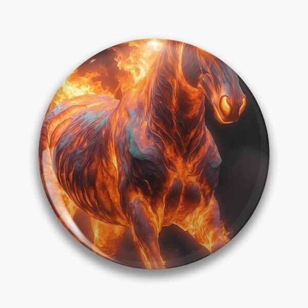 Item preview,  Inferno Horse Illustration (image size 7840x11680) designed and sold by Digital-Davinci.