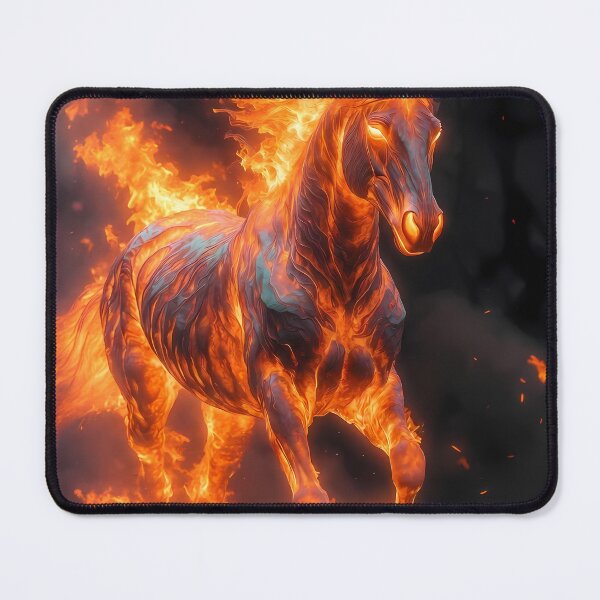 Item preview, Inferno Horse Illustration (image size 7840x11680) designed and sold by Digital-Davinci.