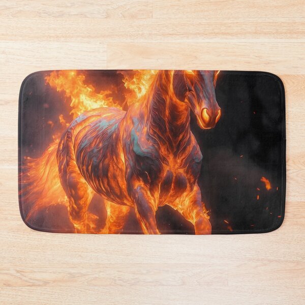 Item preview,  Inferno Horse Illustration (image size 7840x11680) designed and sold by Digital-Davinci.