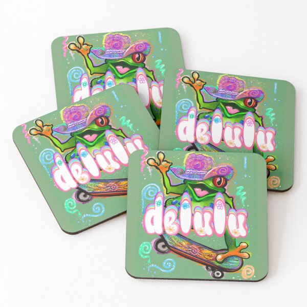 Item preview, Delulu cowboy Frog sarcastic funny humor designed and sold by Artonmytee.