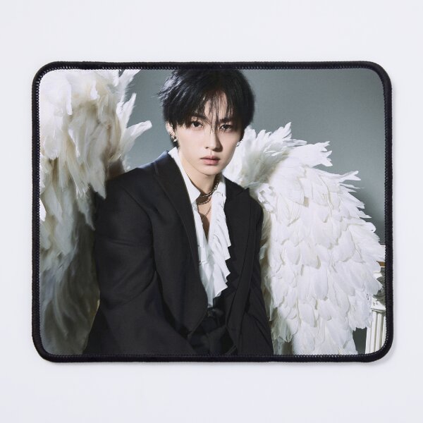 Item preview, Lee Know cats Stray Kids Stay with your wings poster you make stray kids stay hyunjin han changbin han felix seungmin IN skzoo ethereal boyfriend minsung designed and sold by Kpop-Noona.