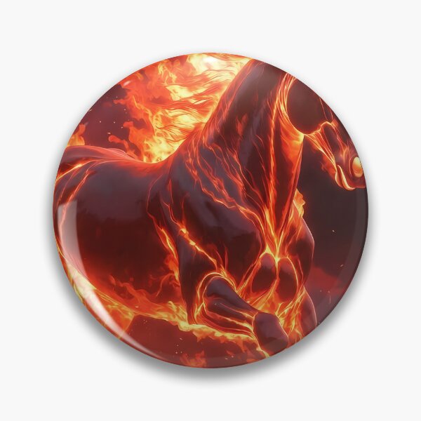 Item preview, Inferno Horse Illustration (image size 7840x11680) designed and sold by Digital-Davinci.